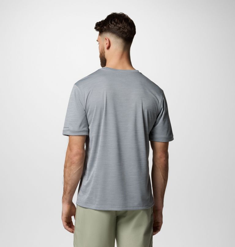 men sage peak knit short sleeve crew shirt