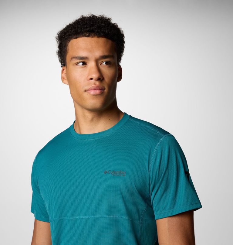 men cirque river pro short sleeve crew shirt