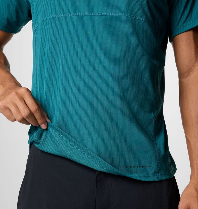 men cirque river pro short sleeve crew shirt
