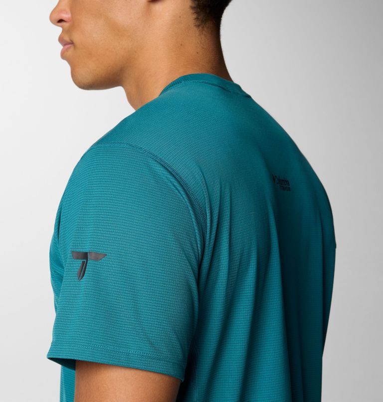 men cirque river pro short sleeve crew shirt