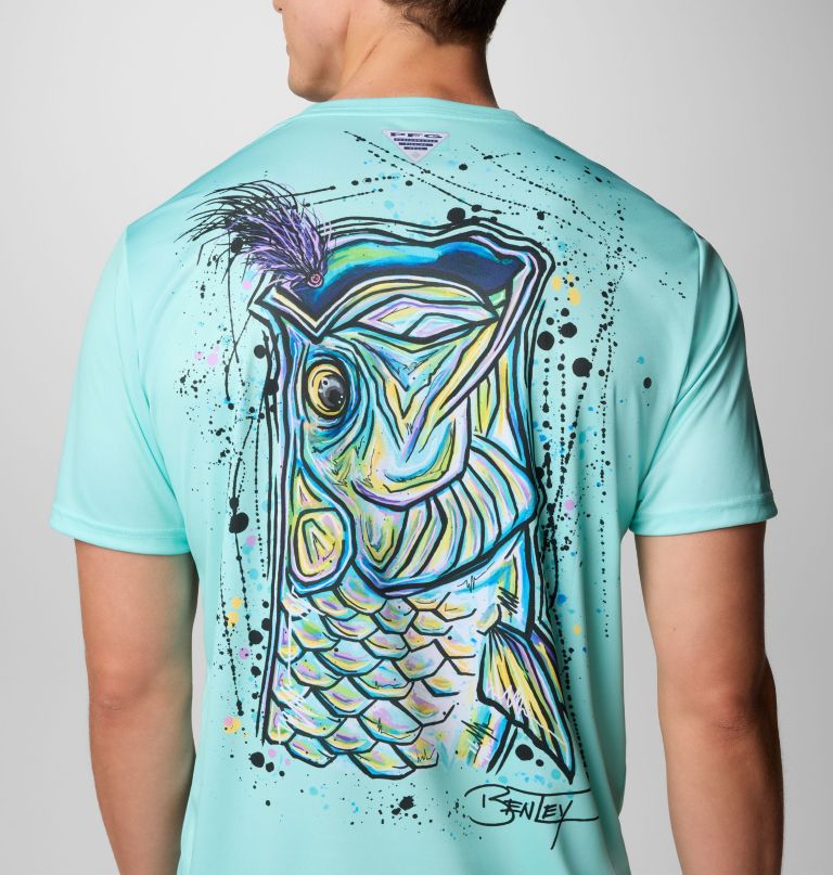men terminal tackle pfg x bentley short sleeve shirt