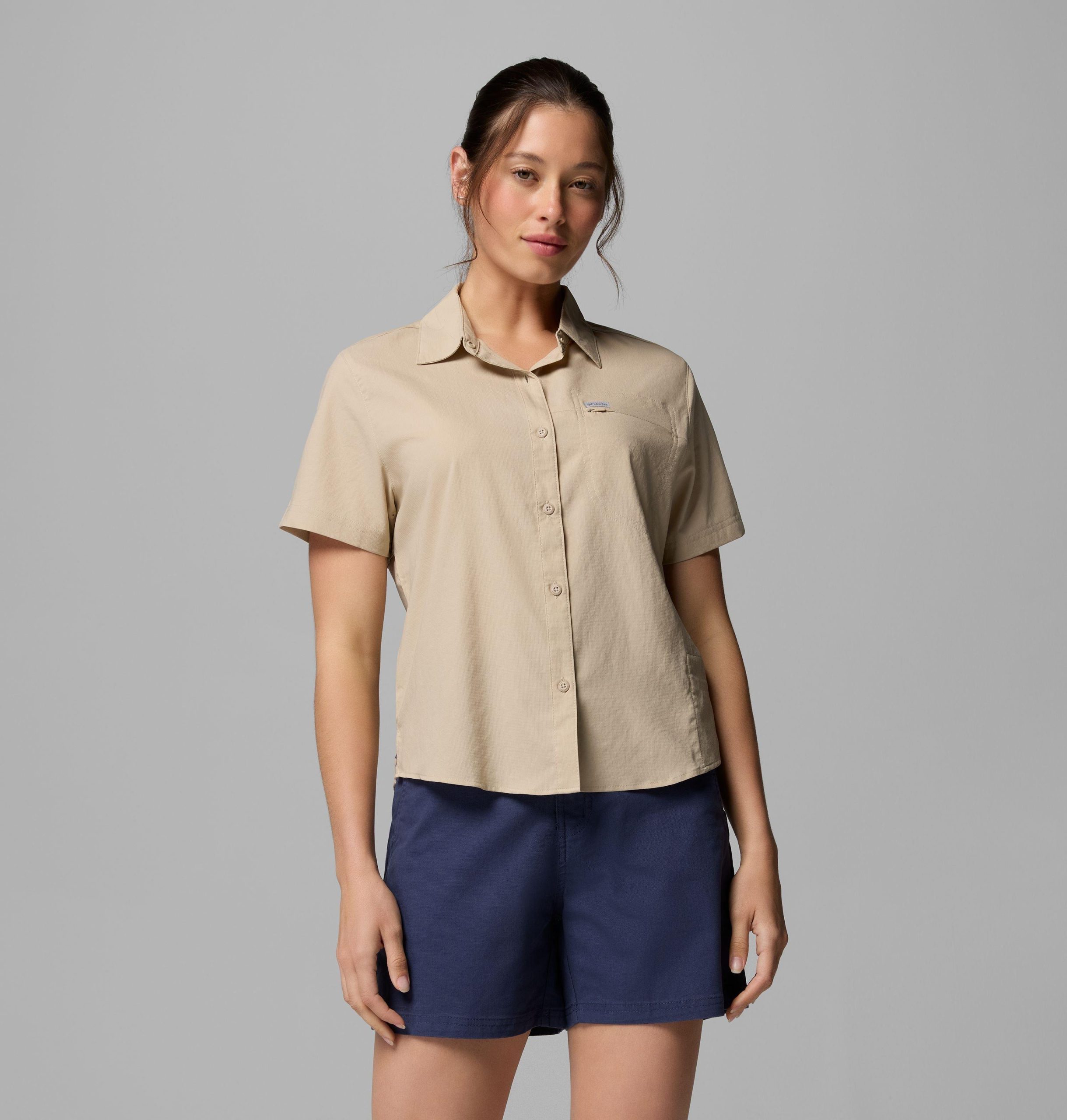 dames silver ridge utility ii t-shirt met korte mouwen