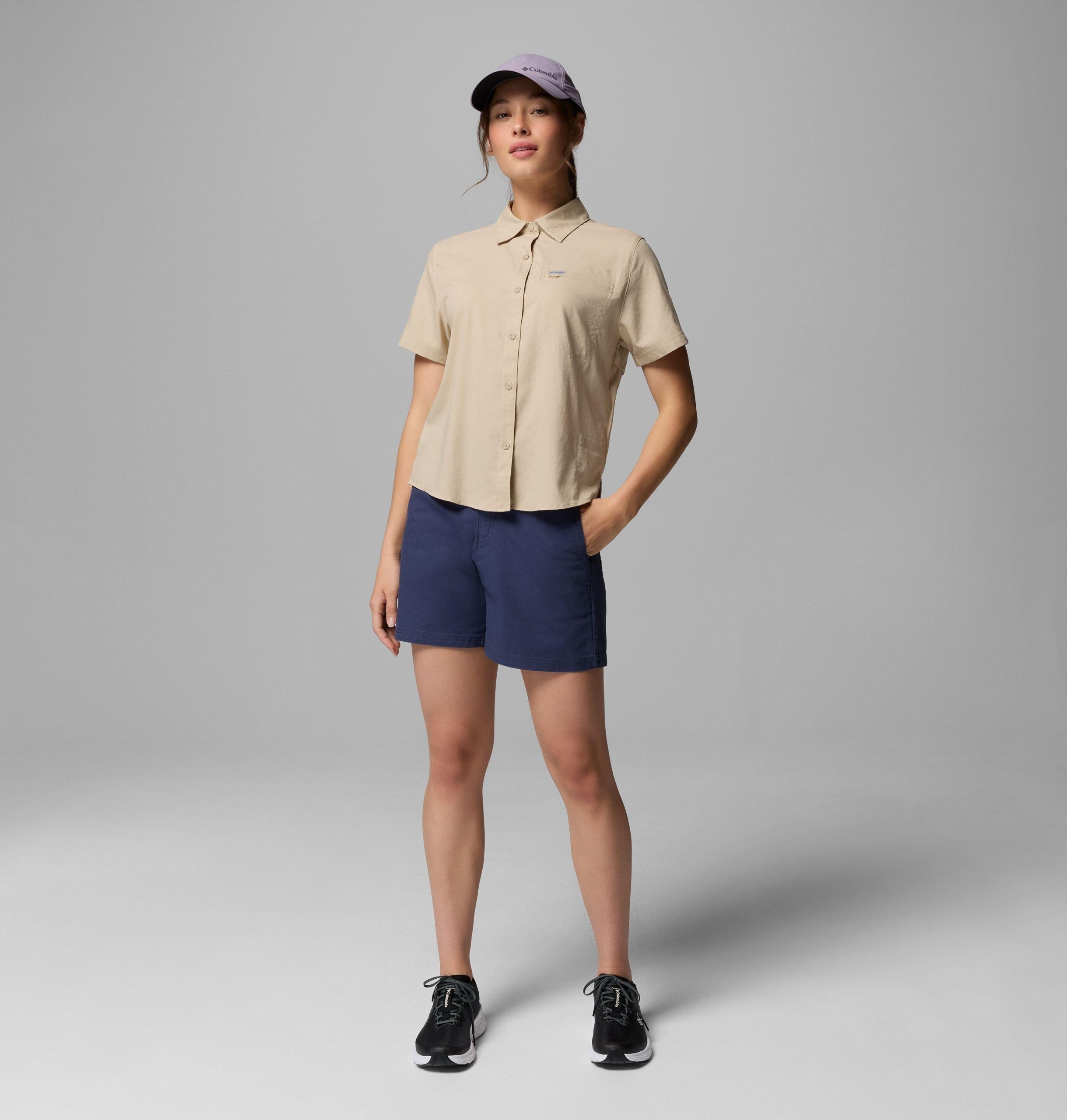 dames silver ridge utility ii t-shirt met korte mouwen