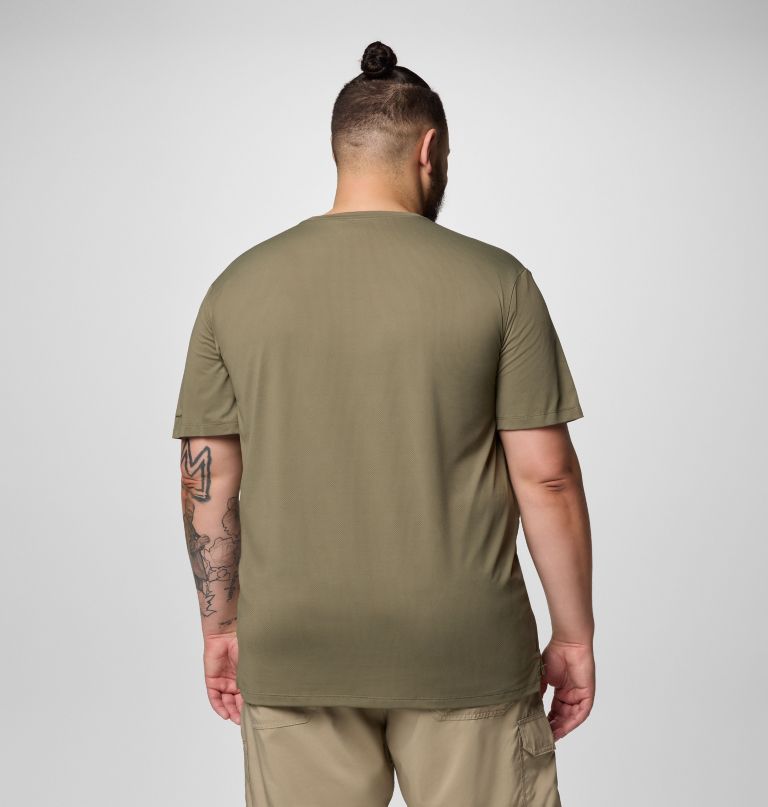 men tech trail utility short sleeve crew - big