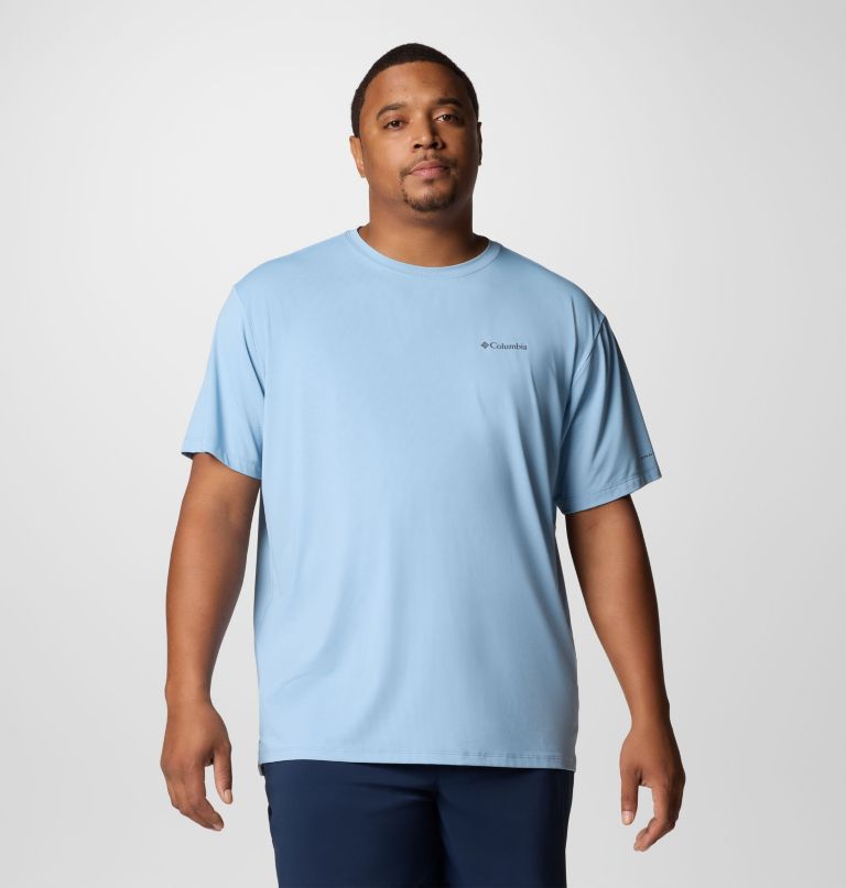 men tech trail utility short sleeve crew - big