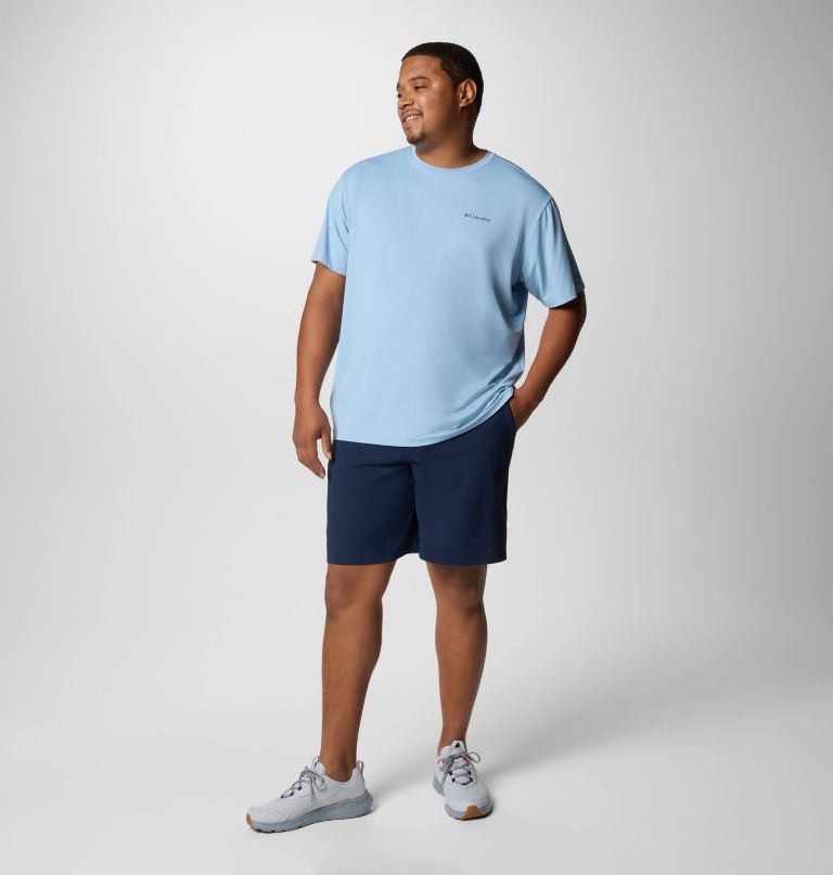 men tech trail utility short sleeve crew - big