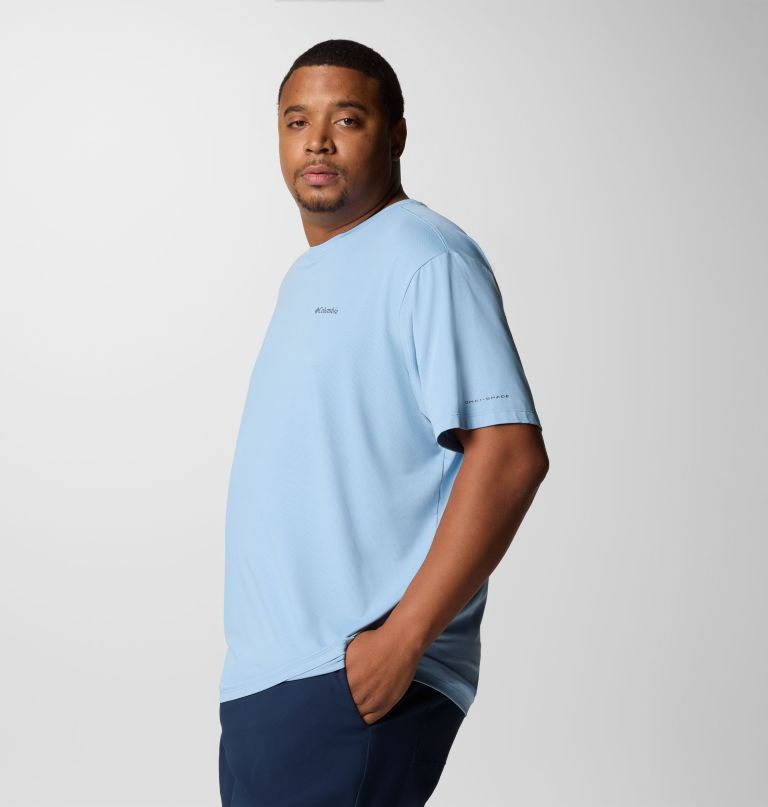 men tech trail utility short sleeve crew - big
