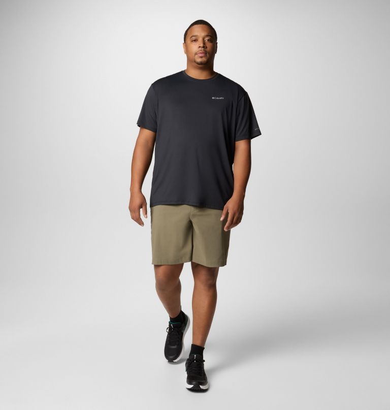 men tech trail utility short sleeve crew - big