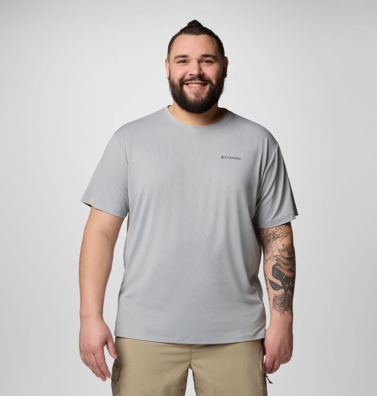men tech trail utility short sleeve crew - big