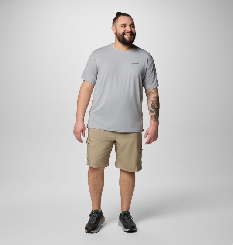 men tech trail utility short sleeve crew - big