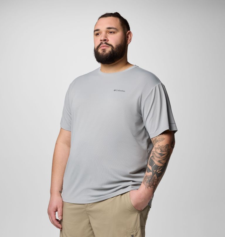 men tech trail utility short sleeve crew - big