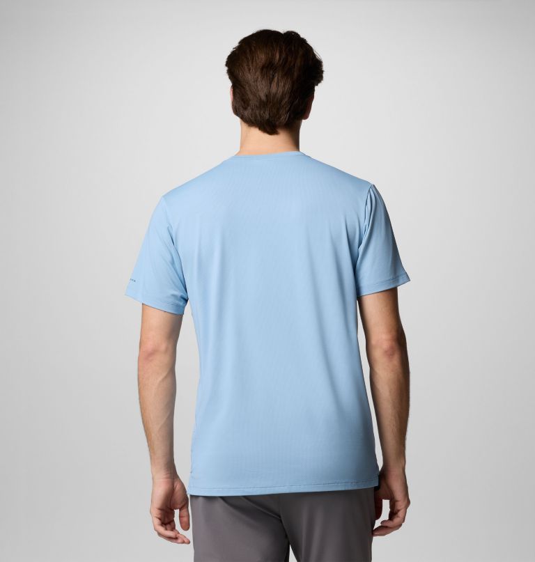 men tech trail utility short sleeve crew - tall