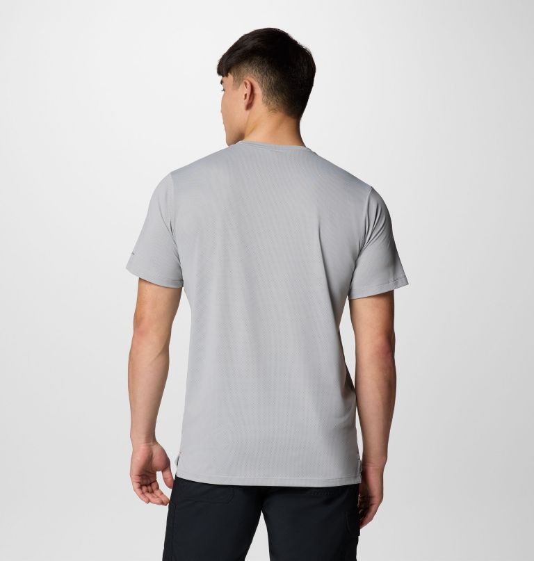 men tech trail utility short sleeve crew - tall