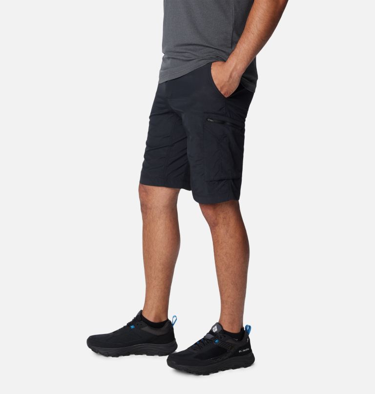 men silver ridge cargo shorts