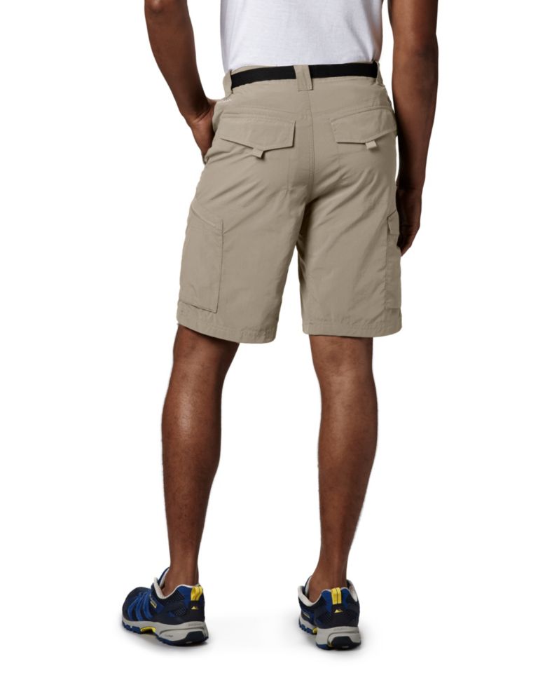 men silver ridge cargo shorts