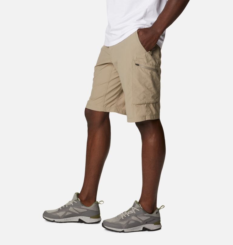 men silver ridge cargo shorts