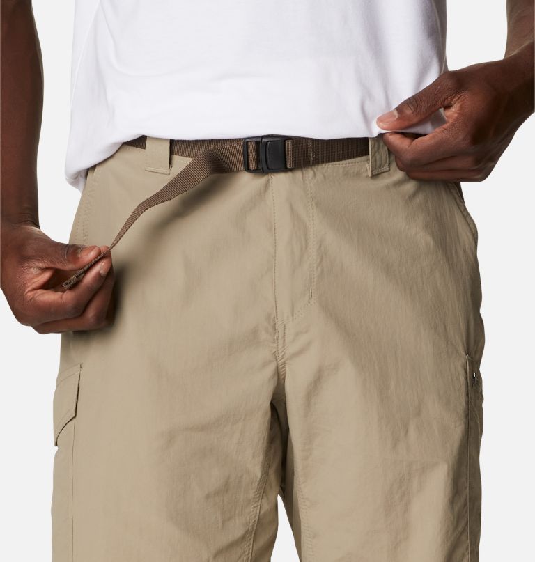 men silver ridge cargo shorts
