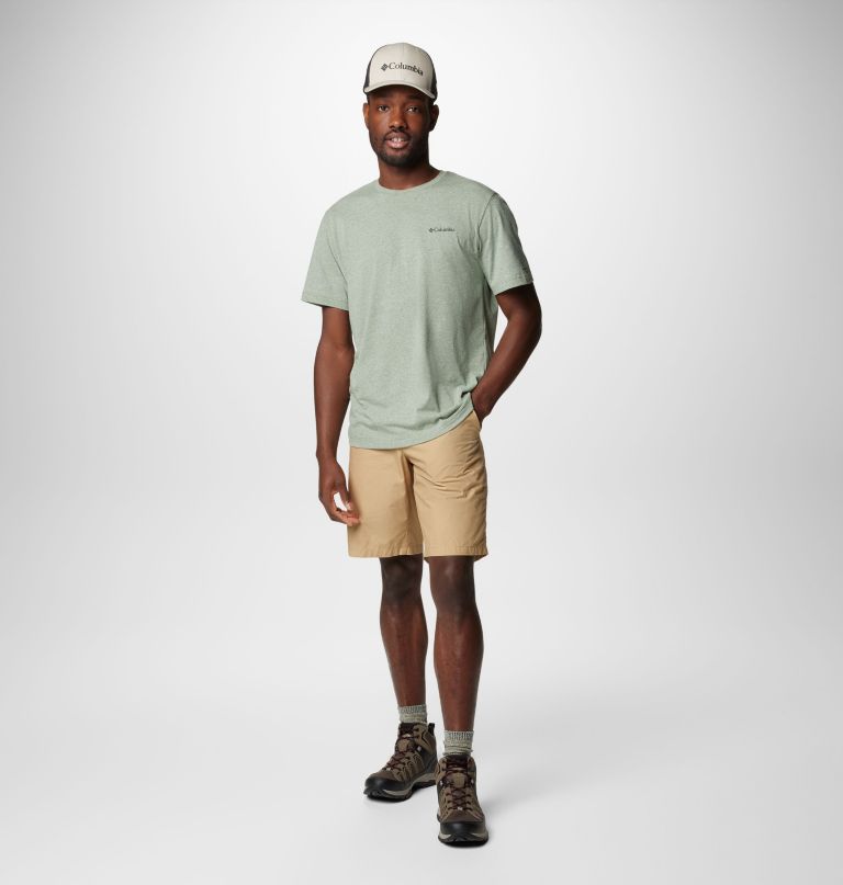 men washed out shorts