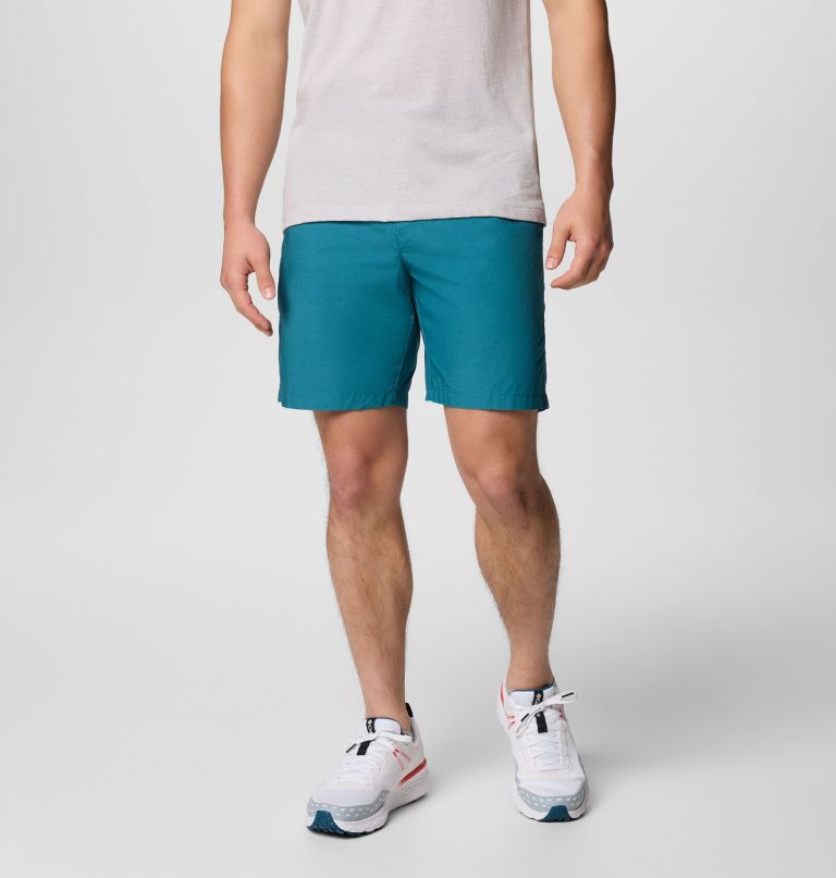 men washed out shorts
