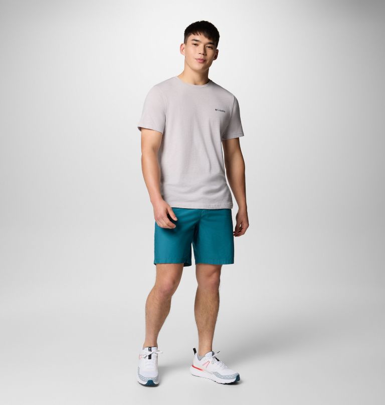 men washed out shorts