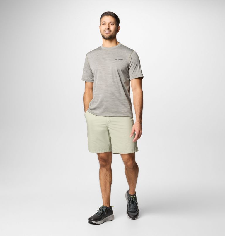 men washed out shorts