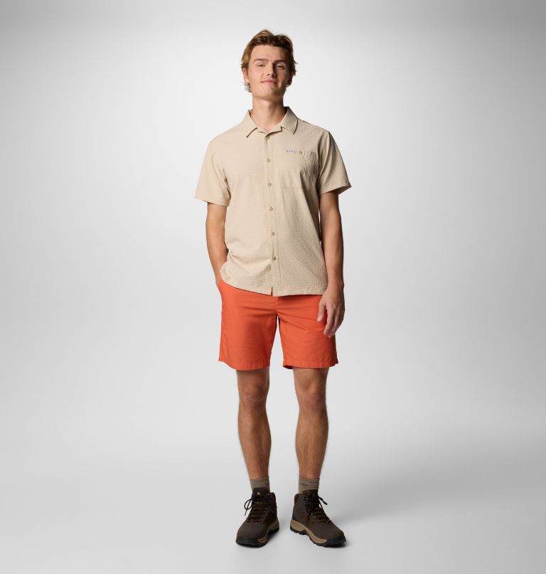 men washed out shorts