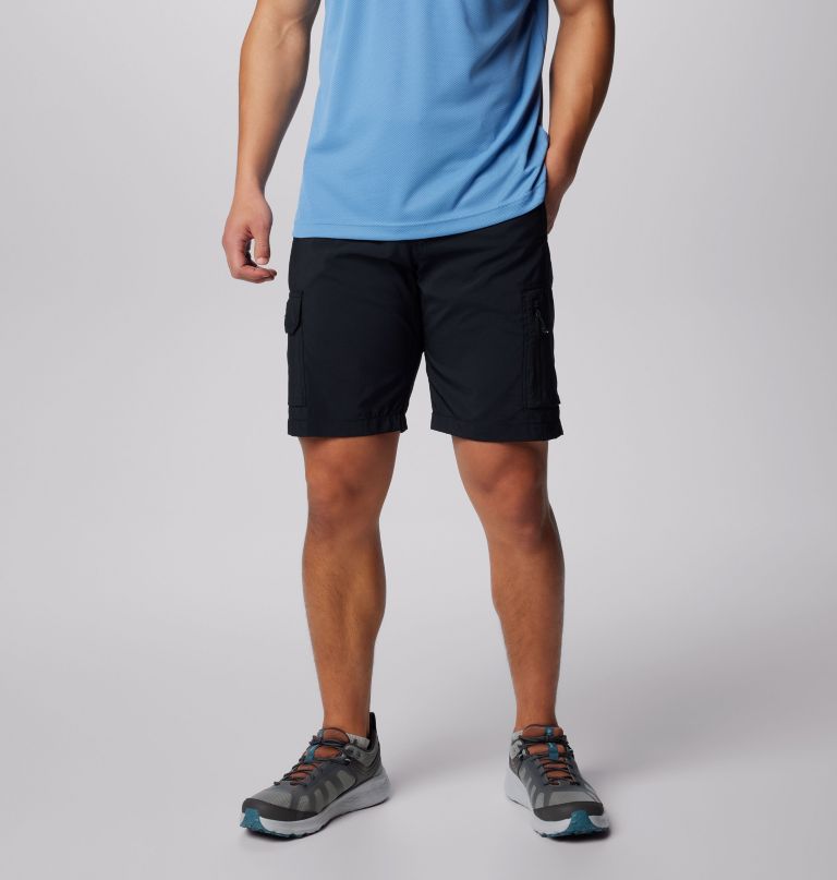 men silver ridge utility cargo shorts