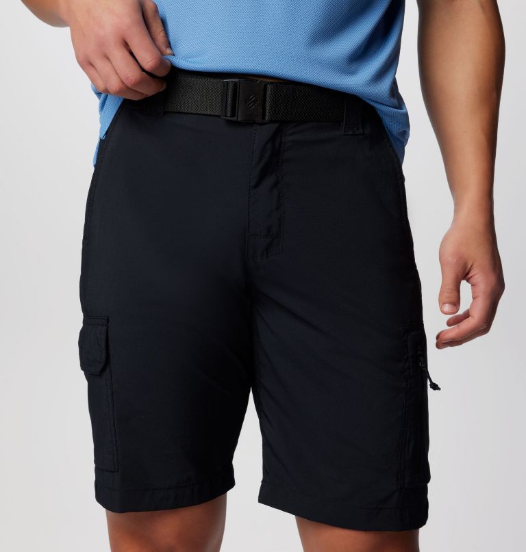men silver ridge utility cargo shorts