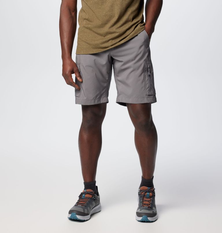 men silver ridge utility cargo shorts