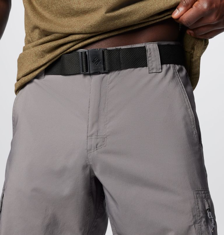 men silver ridge utility cargo shorts
