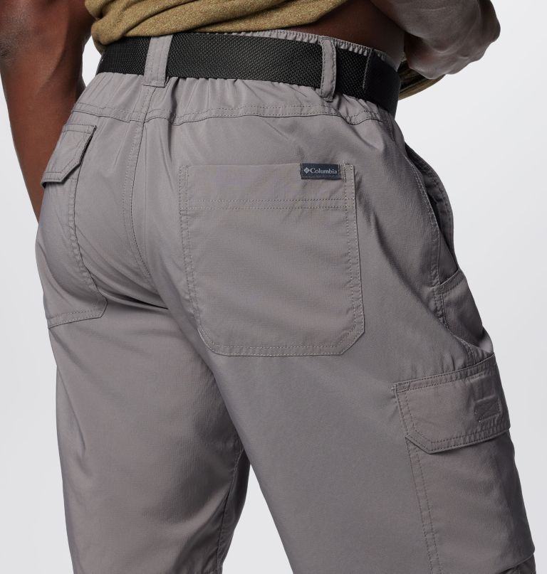 men silver ridge utility cargo shorts