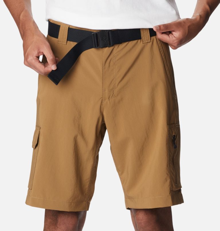 men silver ridge utility cargo shorts