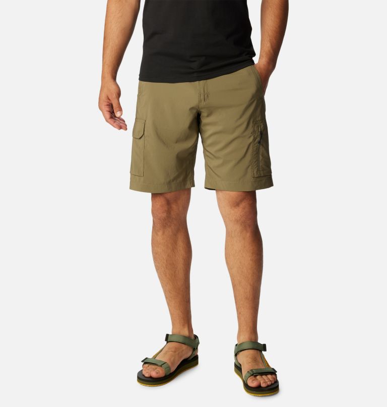 men silver ridge utility cargo shorts