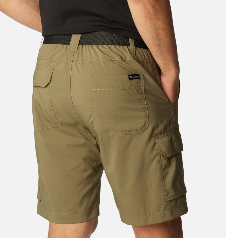men silver ridge utility cargo shorts