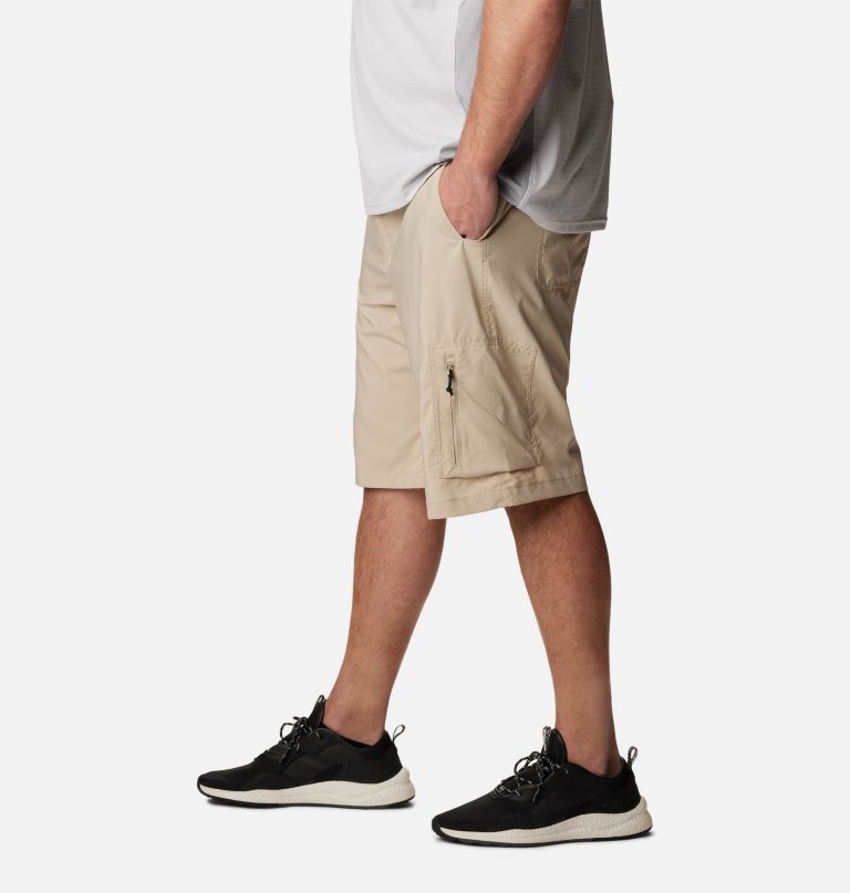 men silver ridge utility cargo shorts - big