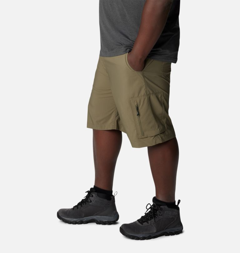 men silver ridge utility cargo shorts - big