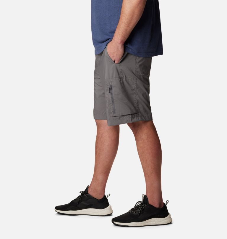 men silver ridge utility cargo shorts - big