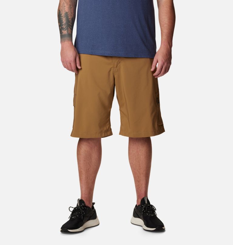 men silver ridge utility cargo shorts - big