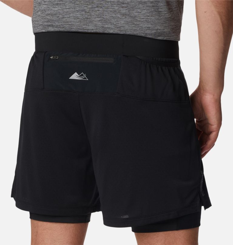 men endless trail 2-in-1 shorts