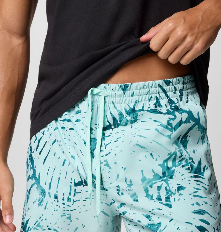 men summertide stretch printed shorts