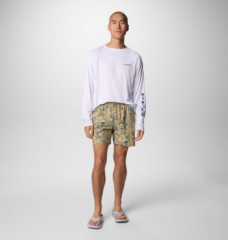men pfg rambler printed water shorts