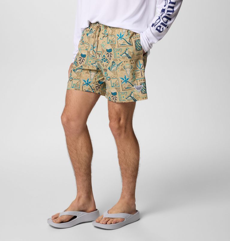 men pfg rambler printed water shorts
