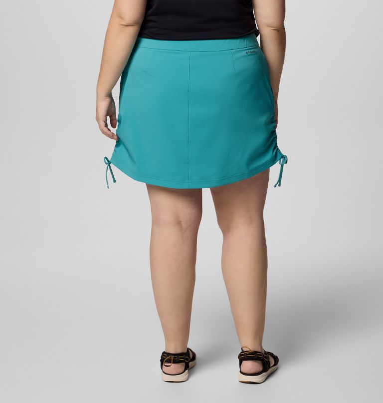 women all seasons ruched skort - plus size