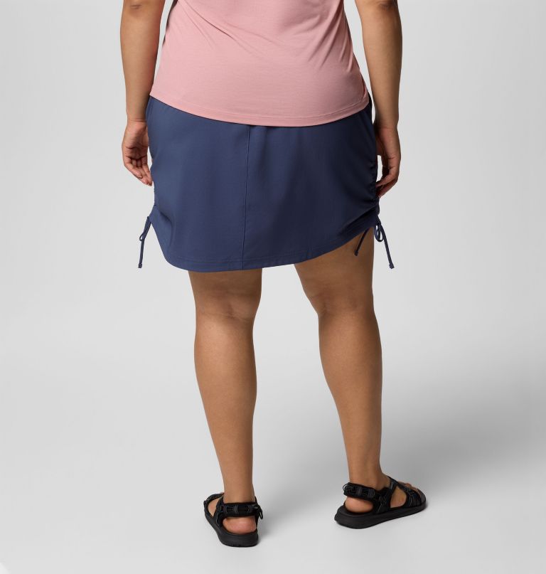 women all seasons ruched skort - plus size
