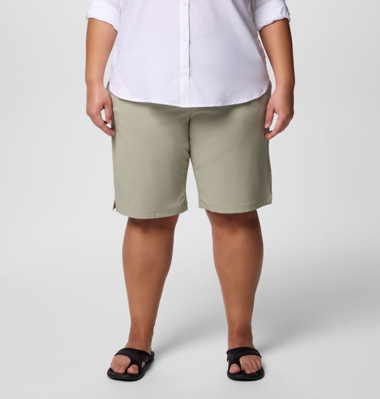 women all seasons long shorts - plus size