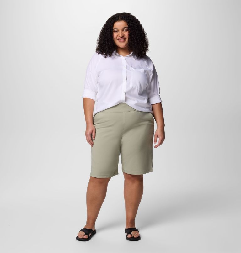women all seasons long shorts - plus size