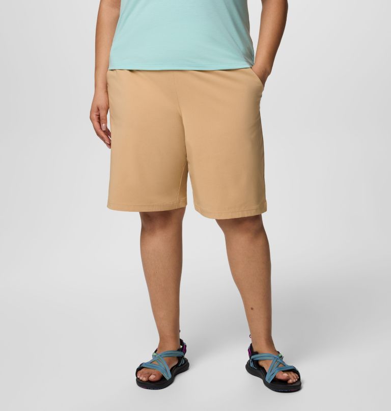 women all seasons long shorts - plus size