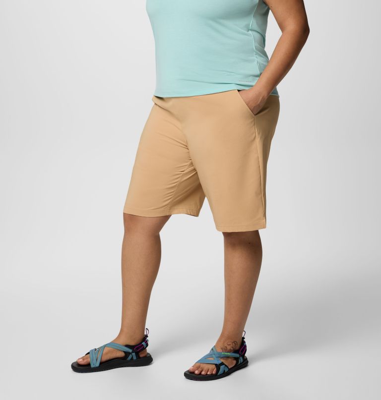 women all seasons long shorts - plus size