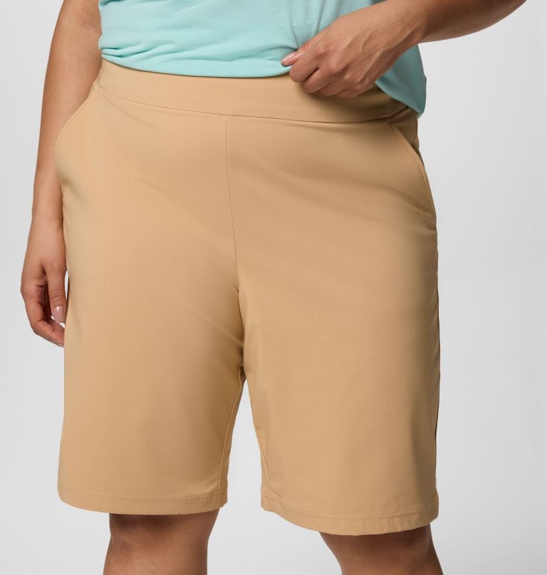 women all seasons long shorts - plus size