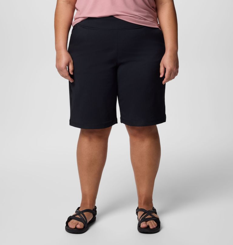 women all seasons long shorts - plus size
